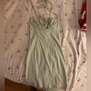 Princess Polly Flynn Mini Dress Green